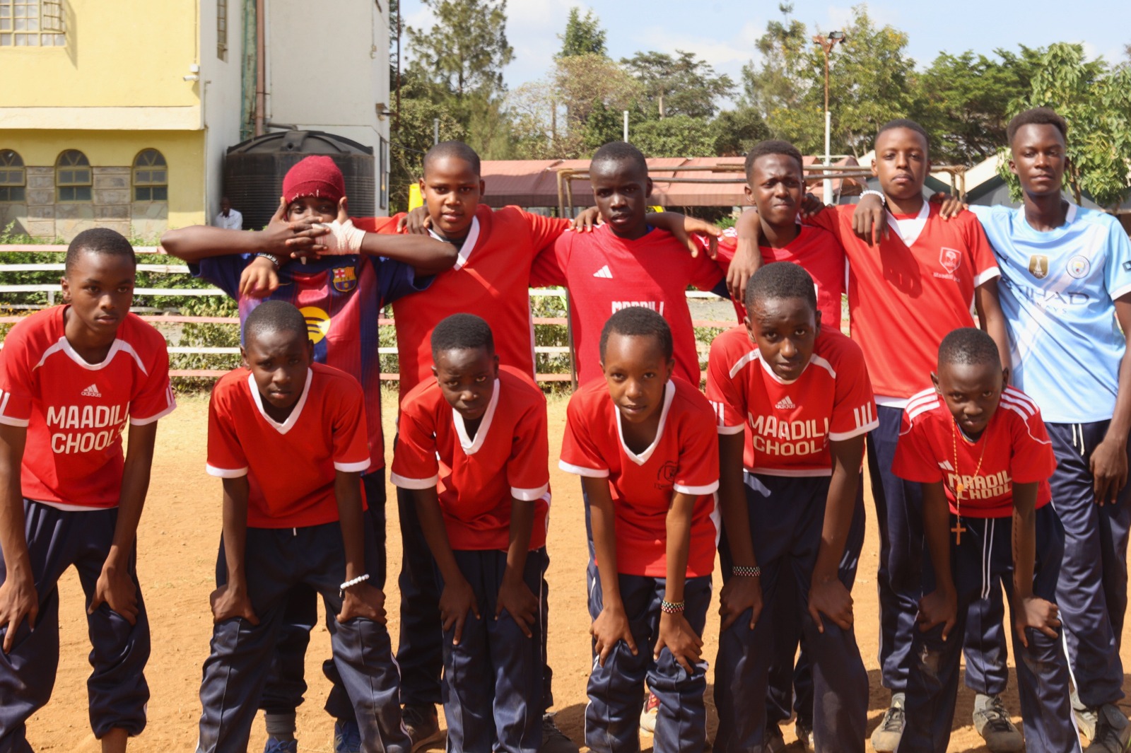 Soccer at Maadili Junior Schools